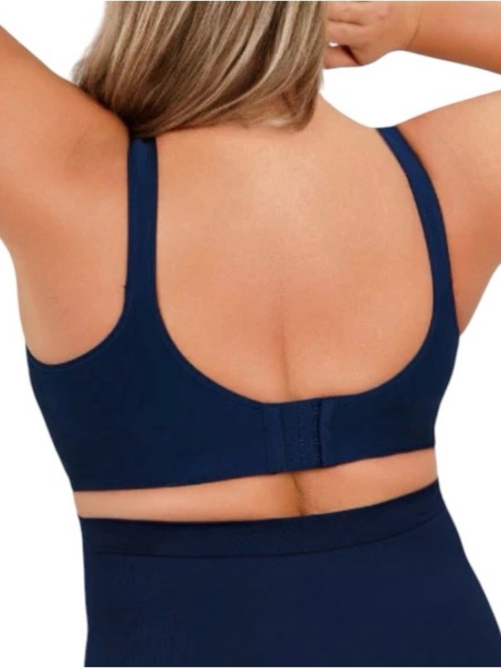 NWT Black Body & Bra’s Secret Support Bra - Seamless, Wireless Comfort, Sz L - Picture 4 of 6